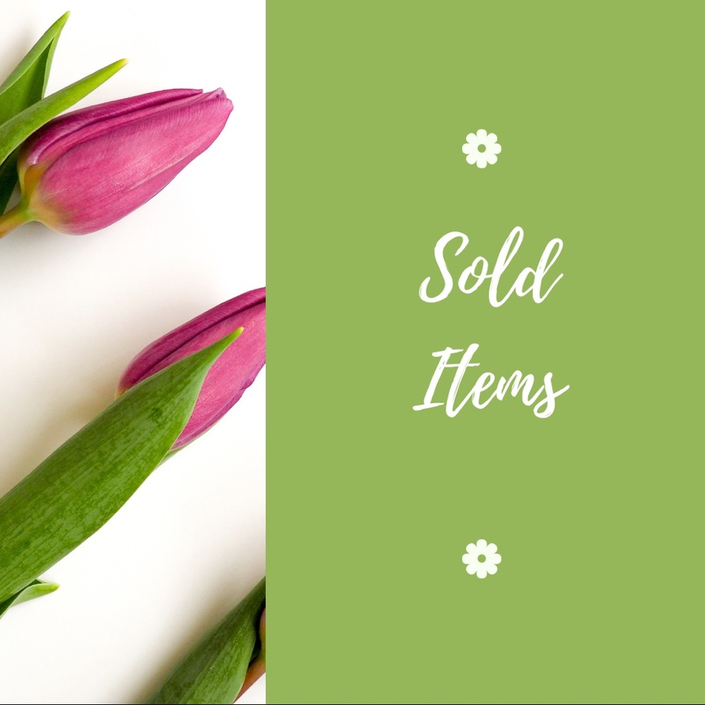 SOLD ITEMS